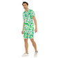 Men's Beach Vibes Short Sleeve Shirt Set