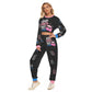 Only Good Vibes Women's Crop Sweatshirt Suit