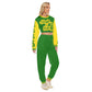 Hustle Or Struggle Women's Crop Sweatshirt Suit