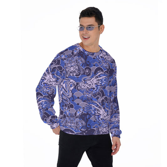 Vintage Japanese Men's Thicken Sweater