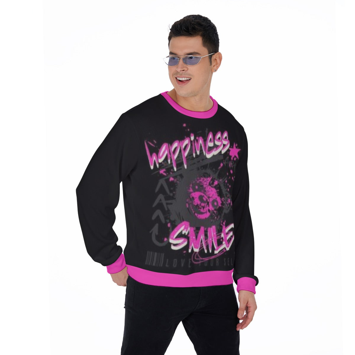 Love Your Self Men's Thicken Sweater