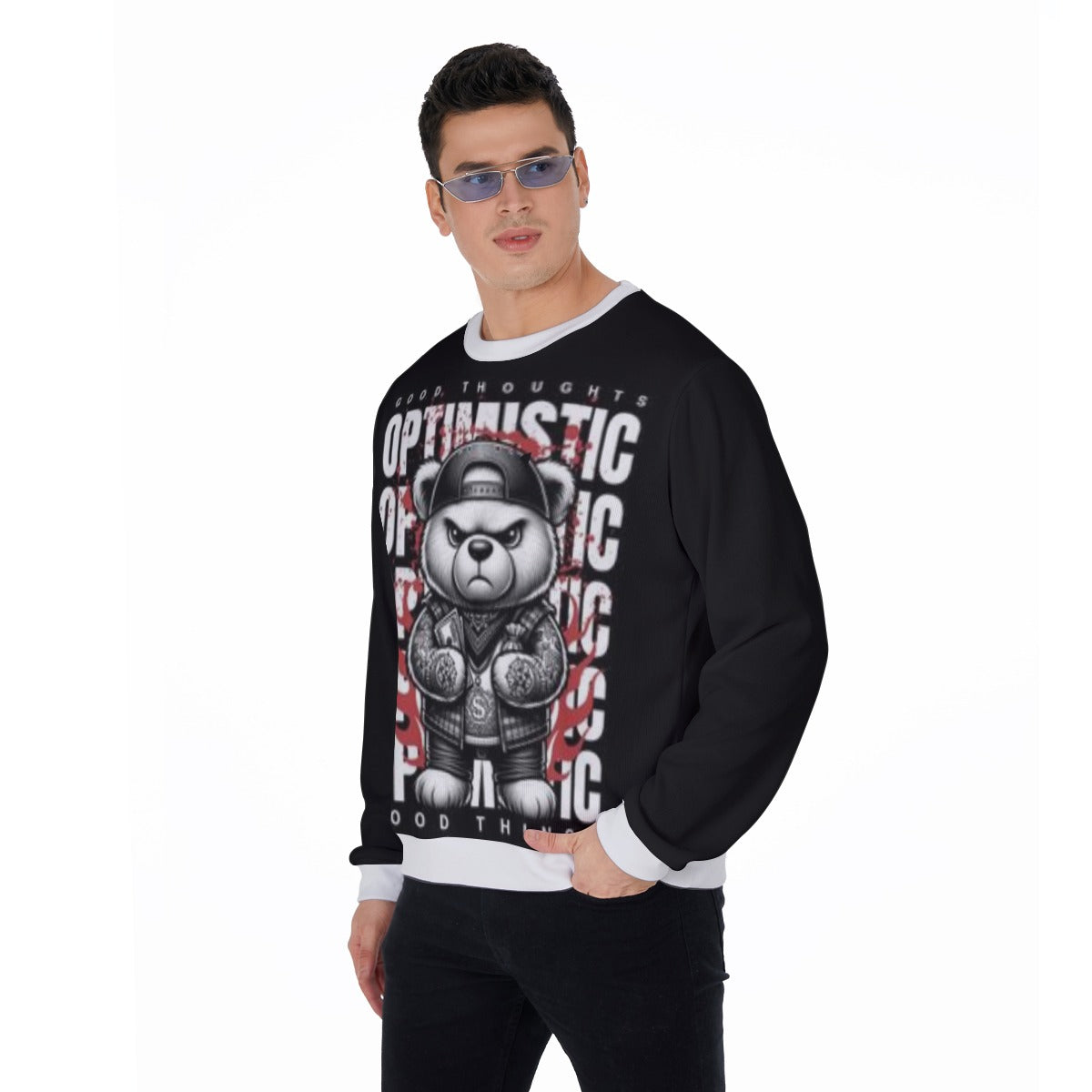 Good Thoughts Good Things Men's Thicken Sweater