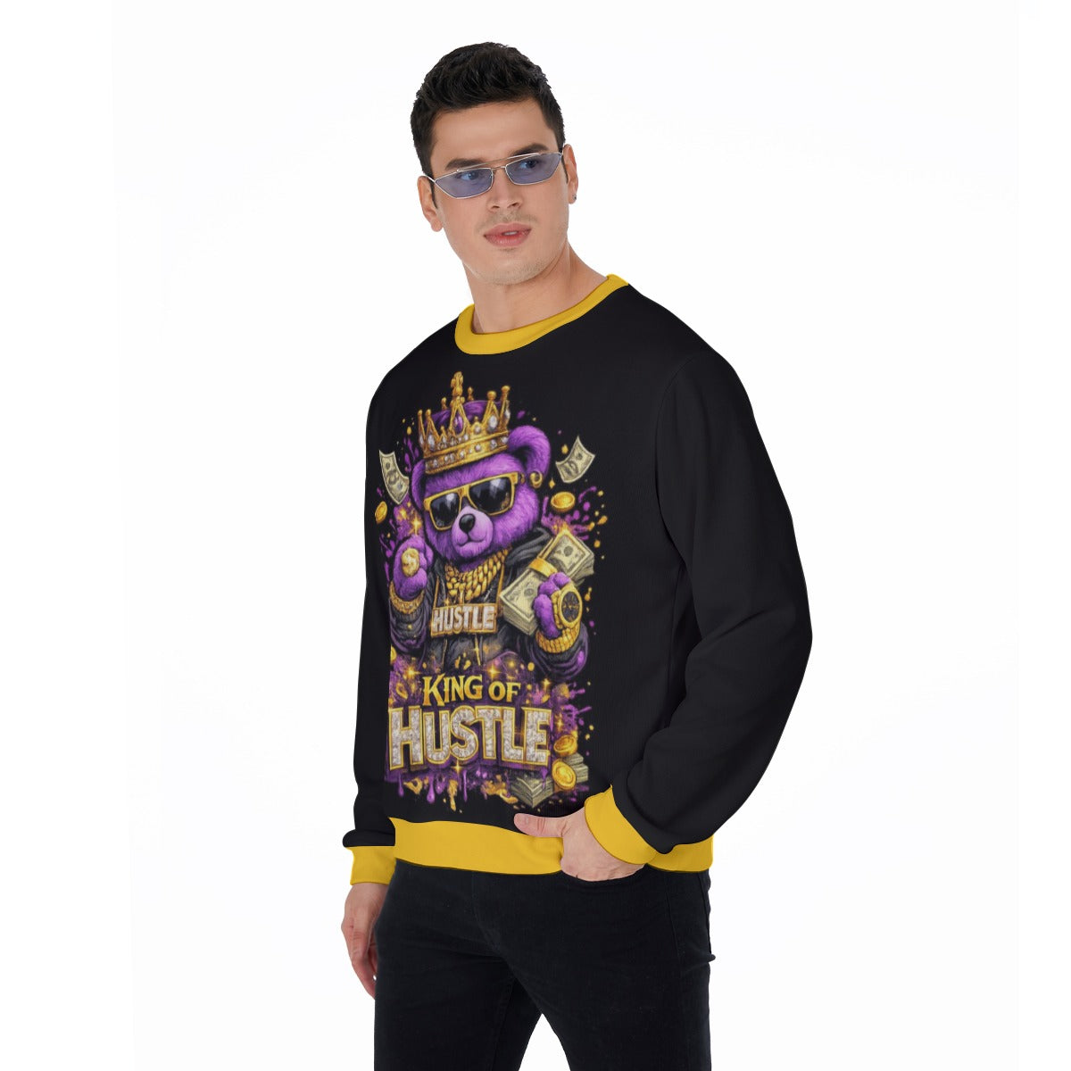 Men's Hustle King Thicken Sweater