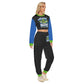 Addicted 2 The Hustle Women's Crop Sweatshirt Suit