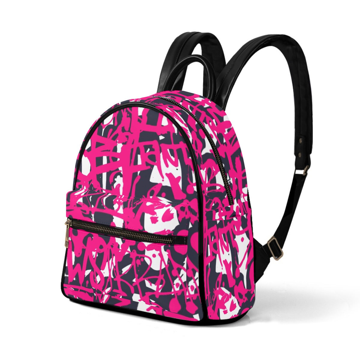 Graffiti Style Small Size Backpack