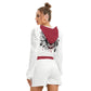 Bite Me Women's Micro Fleece Hoodie And Shorts Set