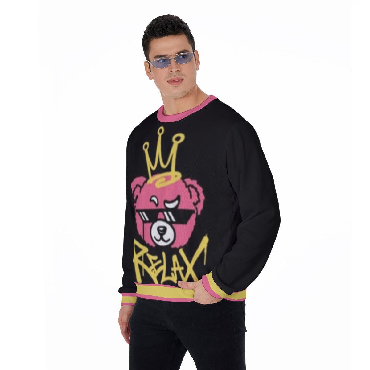 Just Chill And Relax Men's Thicken Sweater
