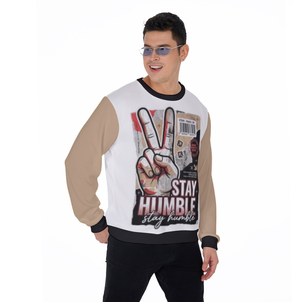 Men's Stay Humble Thicken Sweater