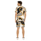 Men's Golden Chains Short Sleeve Shirt Set