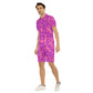 Men's Beach Vibes Short Sleeve Shirt Set