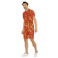 Men's Beach Vibes Short Sleeve Shirt Set