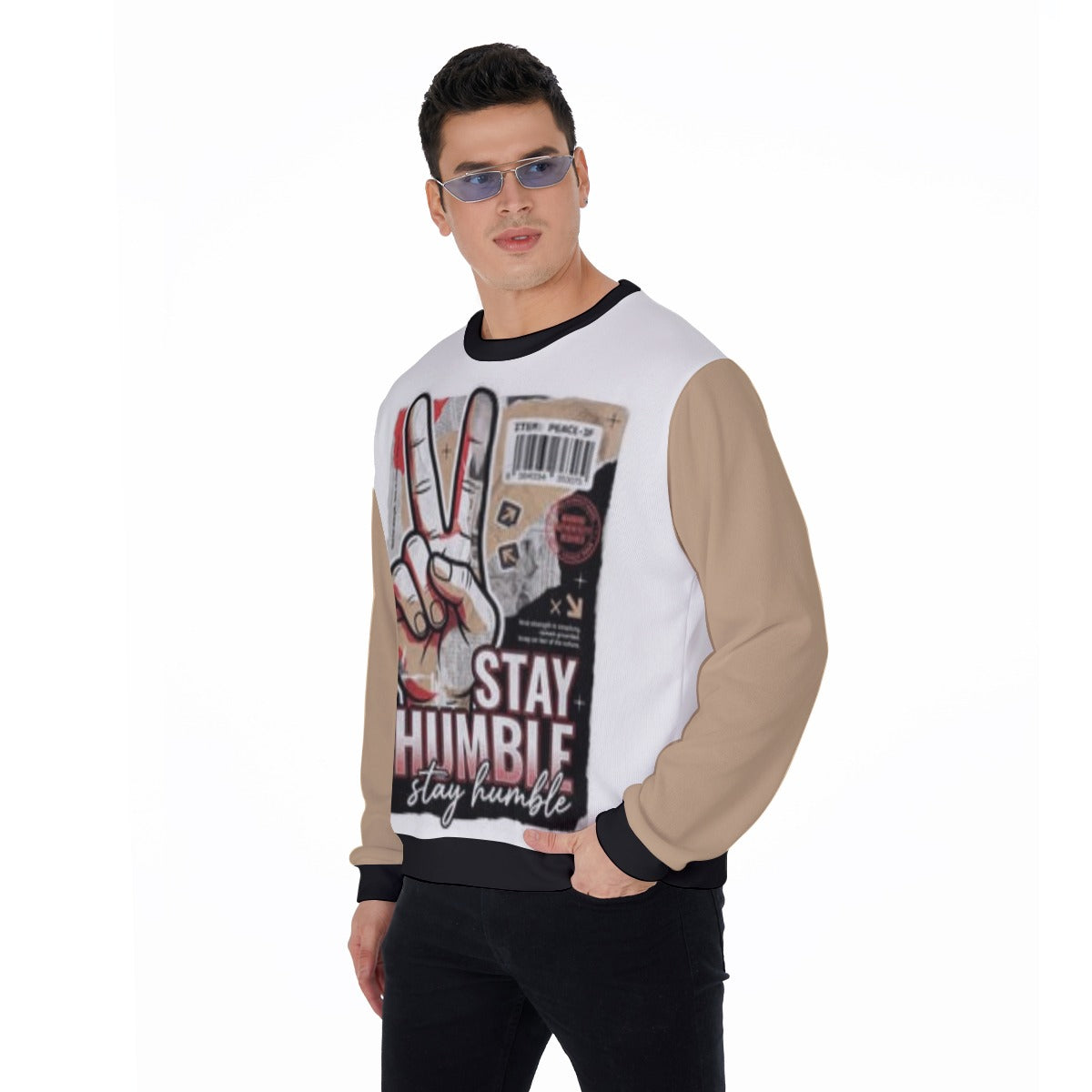 Men's Stay Humble Thicken Sweater