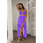 Women's Beach Vibes Tie Back Wrap Dress