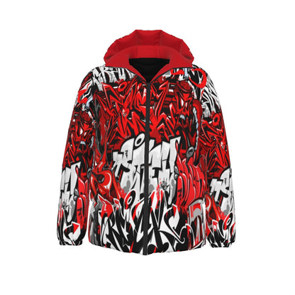 Graffiti Style Winter Time Jacket Unisex