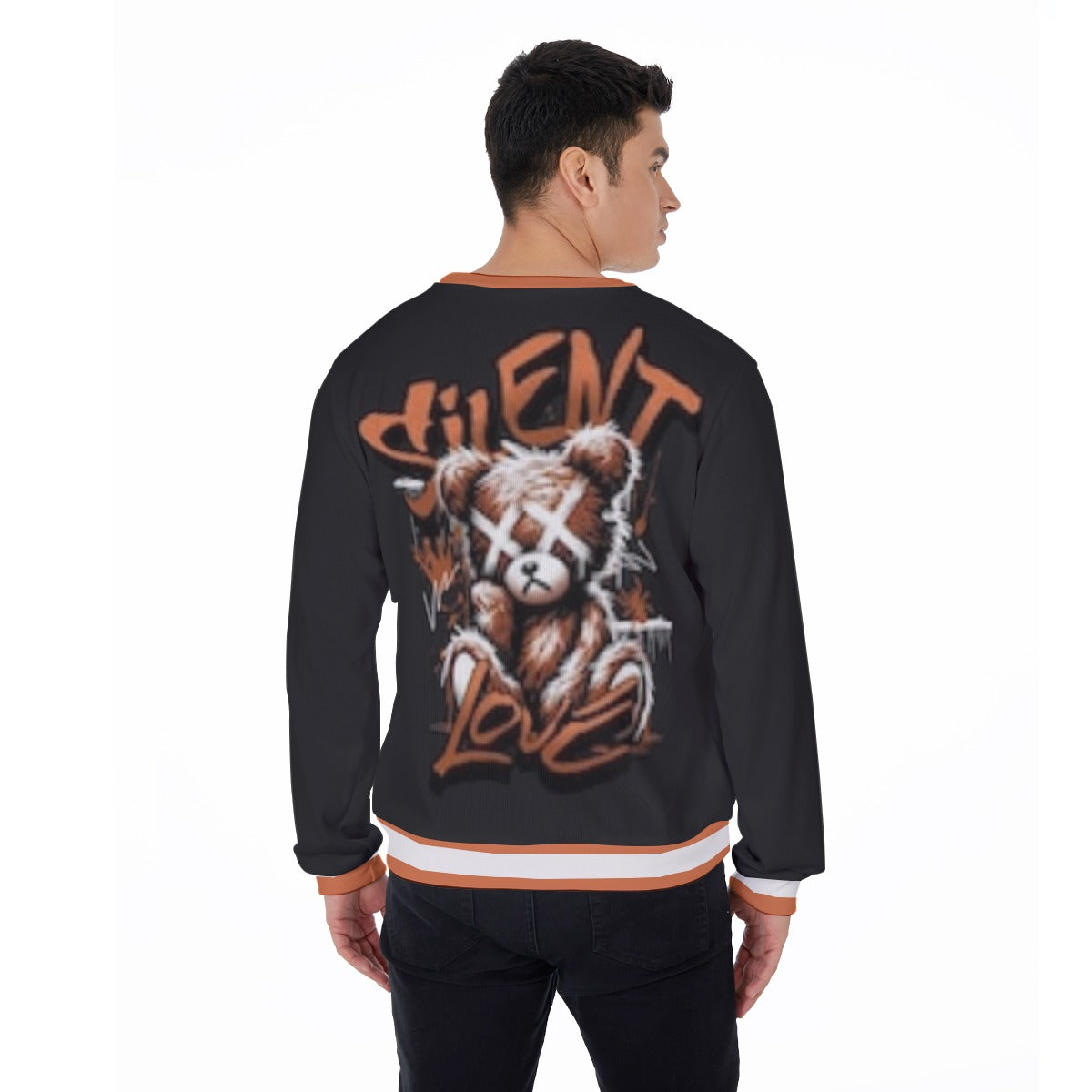 Silent Love Men's Thicken Sweater