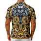 Men's Royal Cipher Button Up