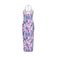 Women's Tropic Summer Vibes Sexy Hollow Cami Dress