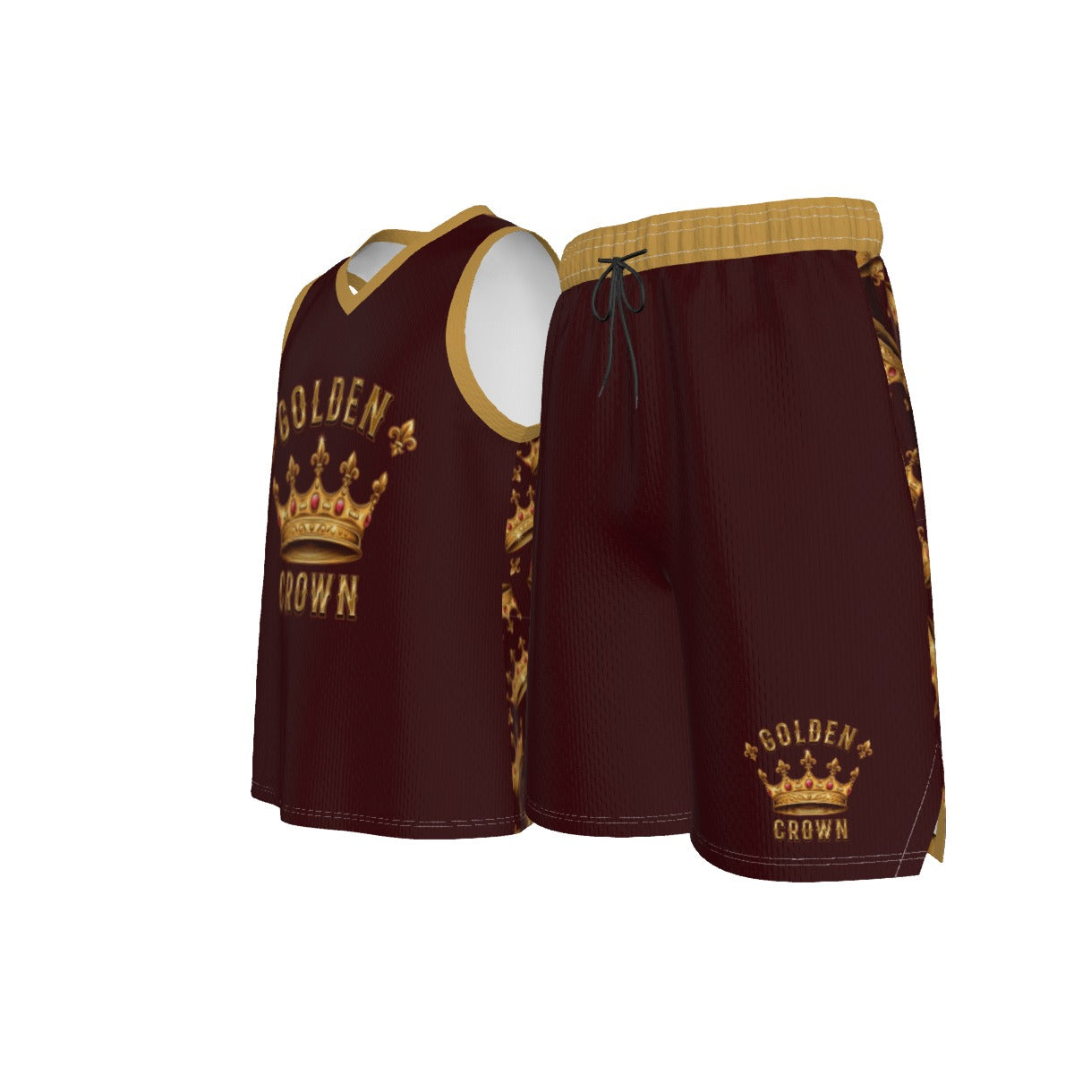 Made Royal Men's V Neck Basketball Suit