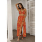 Women's Beach Vibes Tie Back Wrap Dress