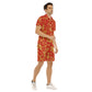 Men's Beach Vibes Short Sleeve Shirt Set
