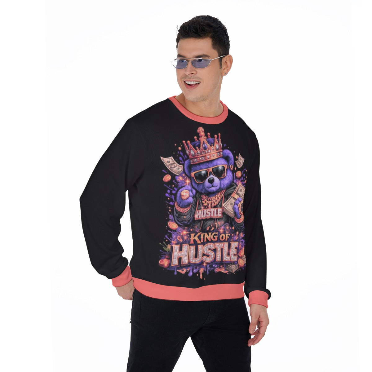 Men's Hustle King Thicken Sweater