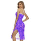 Beach Vibes Back Cross Cami Dress