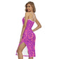 Beach Vibes Back Cross Cami Dress