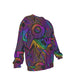 Bright Geometric Men's Drop Shoulder Round Neck Long-Sleeved Sweatshirt