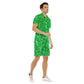 Men's Beach Vibes Short Sleeve Shirt Set