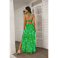 Women's Beach Vibes Tie Back Wrap Dress