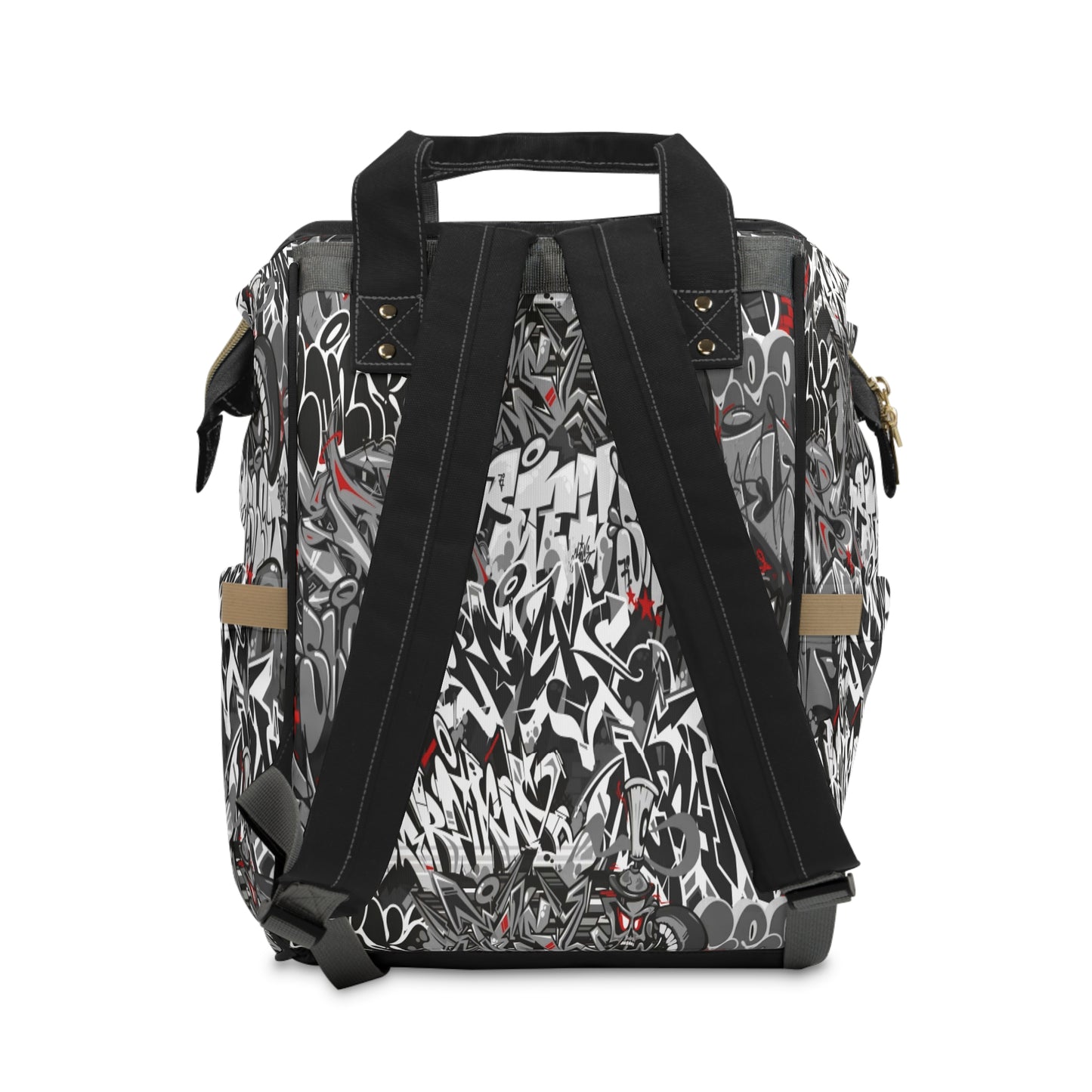 Graffiti Style Multifunctional Backpack