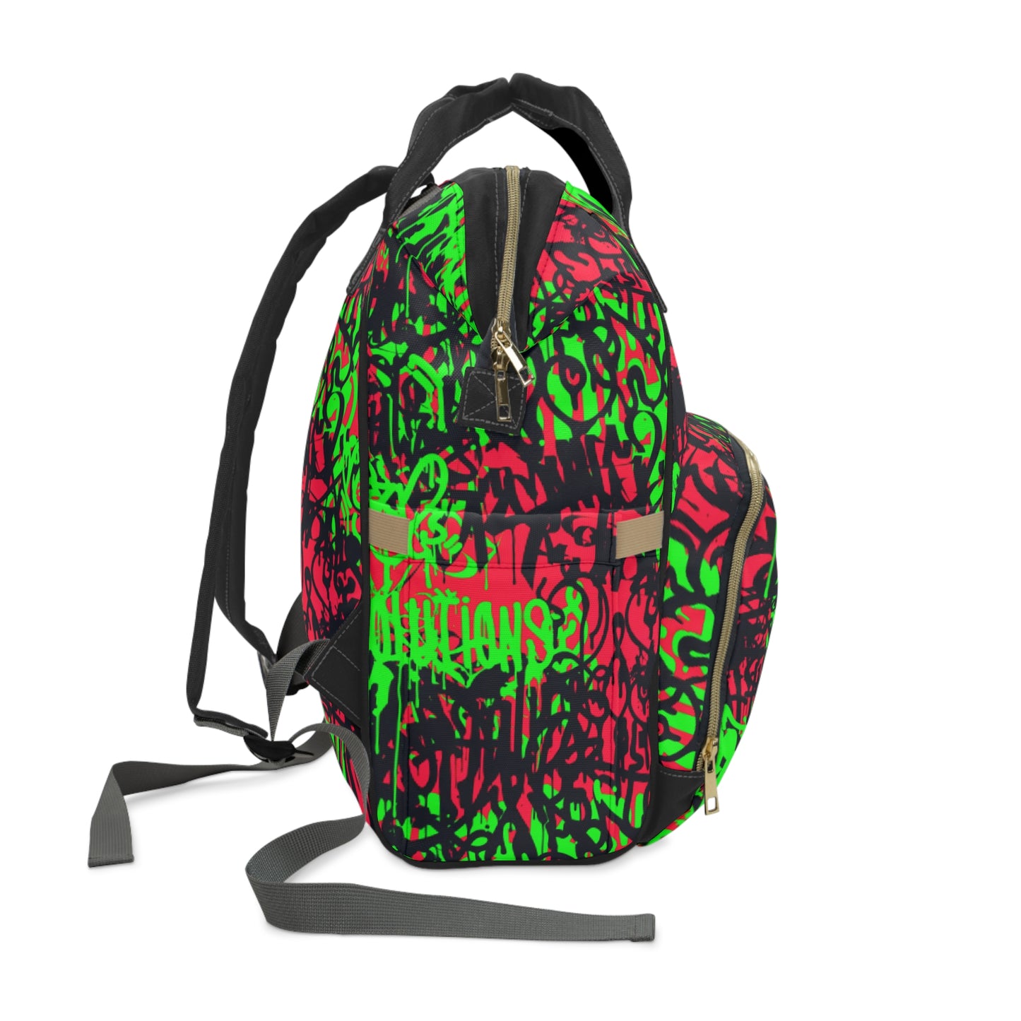 Graffiti Style Multifunctional Backpack