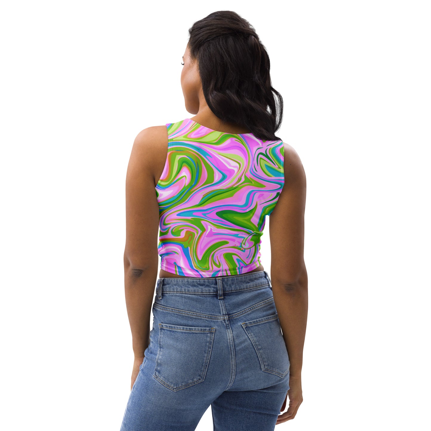 Psychedelic Crop Top