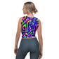 Bright Geometric Crop Top