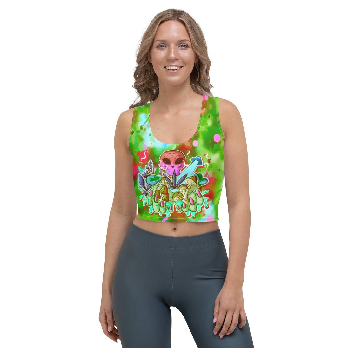 Psychedelic Crop Top