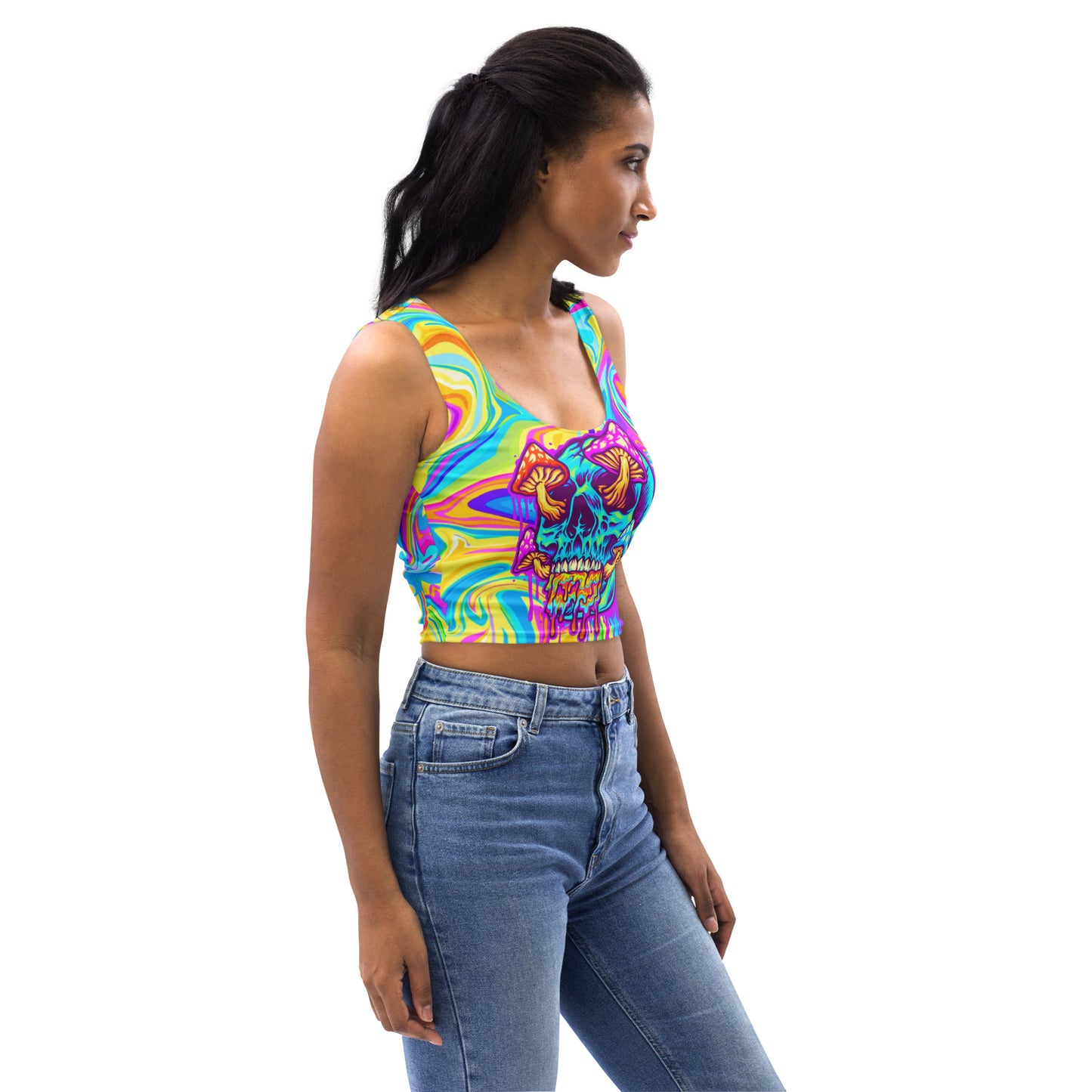 Psychedelic Crop Top