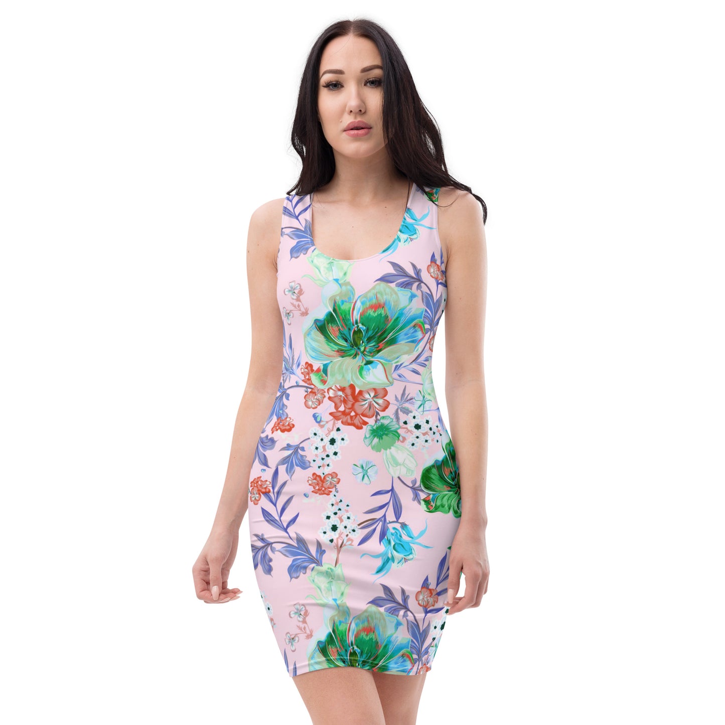 China Flowers Bright Buds Dress