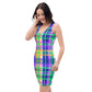 Cute Colorful Plaid Dress