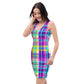 Cute Colorful Plaid Dress