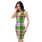 Cute Colorful Plaid Dress