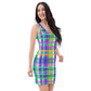 Cute Colorful Plaid Dress