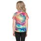 Colorful Kids crew neck t-shirt