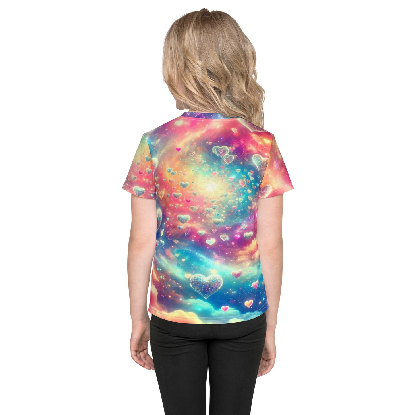 Colorful Kids crew neck t-shirt