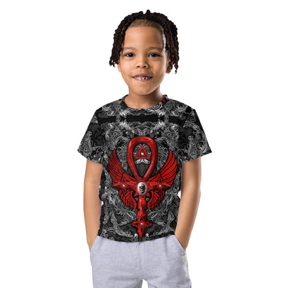 Kid's Egyptian Ankh crew neck t-shirt