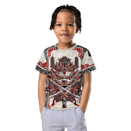 Kids Chinese Dragon crew neck t-shirt