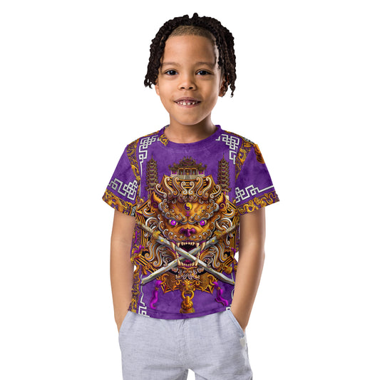 Kids Chinese Dragon crew neck t-shirt