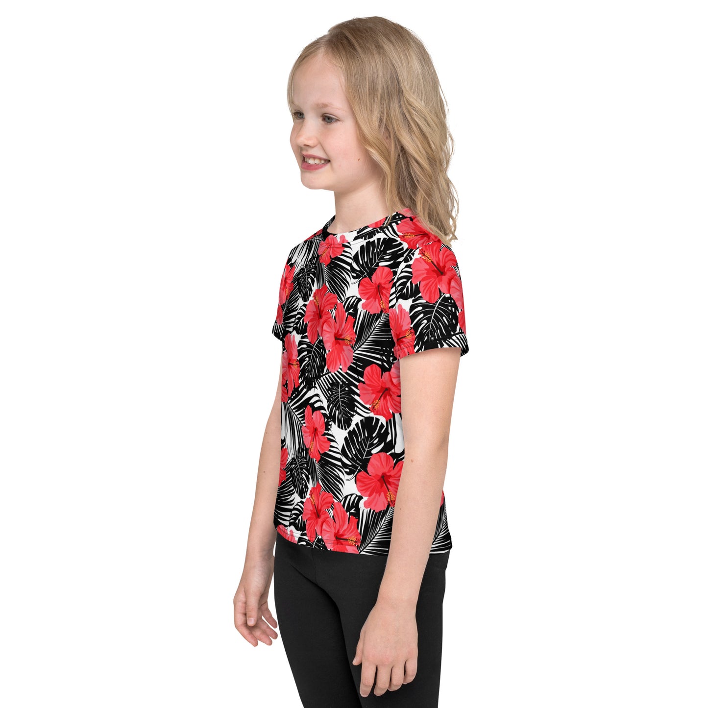 Tropic Flowers Kids T-shirt