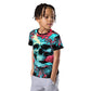 Kids Skulls and Roses crew neck t-shirt