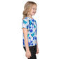 Beautiful Cornflowers and Butterflies Kids T-shirt