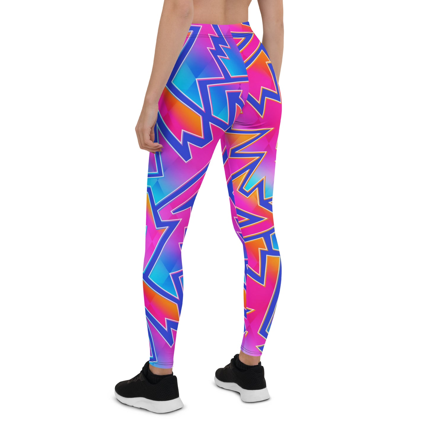 Bright Geometric Leggings